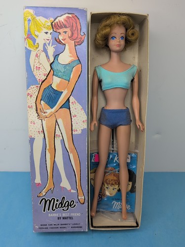 Vintage mattel barbie midge - barbie,